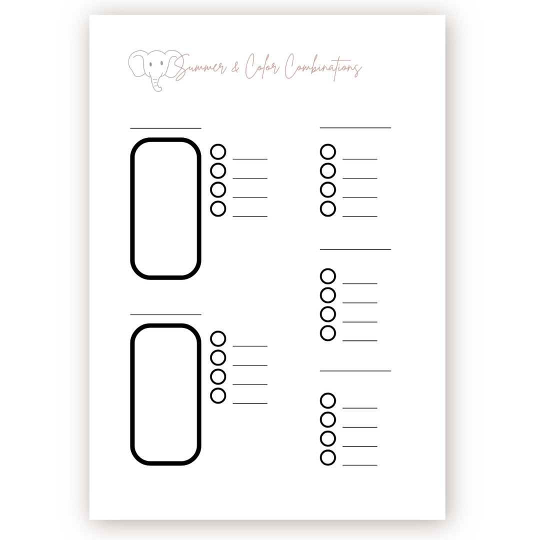My Blend Journal – Voor blends & kleurcombinaties