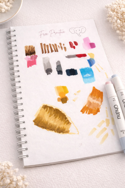 My Color Journal – Voor swatches, blends & kleurcombinaties